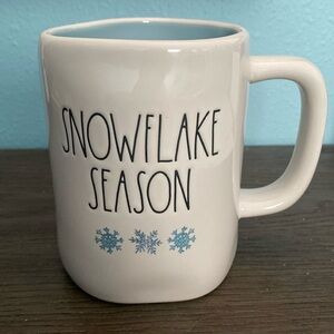 Rae Dunn Snowflake Season Mug